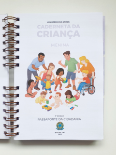 Caderneta de Saúde Personalizada Capa 3D - Luca Marcadores