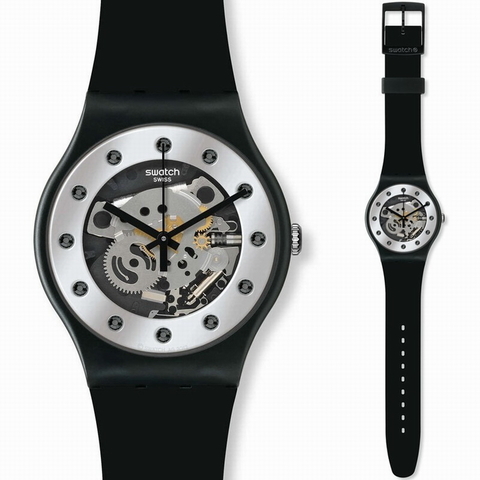 Reloj Swatch Silver Glam SUOZ147 Original Agente Oficial