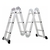 Escalera Plegable Multiposiciones Aluminio 4,7mts EN131 en internet