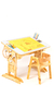 Mesa/Prancheta Superga + Cadeira Reale - Pik Toys
