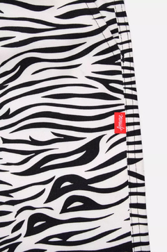 Shorts Sarja Approve Animal Print Zebra - 516748 na internet