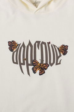Moletom Canguru Approve Butterfly Off White - 518095 - comprar online