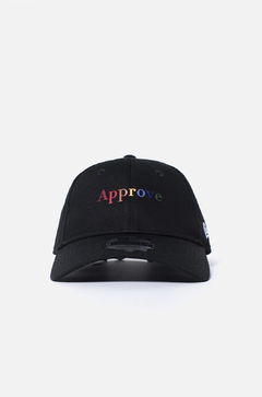 Boné Approve x New Era Rainbow Preto - 517680