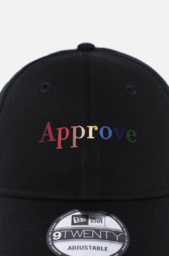 Boné Approve x New Era Rainbow Preto - 517680 - comprar online