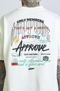 Camiseta Approve Only Huge Off White - 518866 - Style Loja | Skate, surf & streetwear