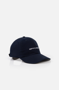 Bone Dad Hat Approve Yourself Azul Marinho - 517678