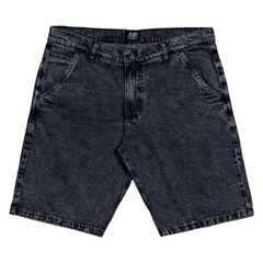 Bermuda Baggy Plano C Jeans Preta - 518918