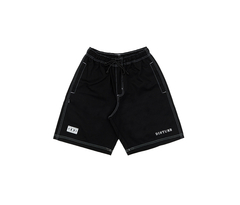 Shorts Disturb Contrast Twill In Navy Preto - 518844