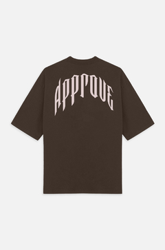 Camiseta Approve Oversized Beyound Lines Marrom - 518863 - comprar online