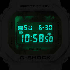 Relógio G-Shock Transparente DW-5600GC-7DR - 517524 - loja online