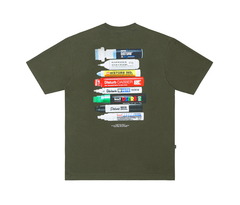 Camiseta Disturb Essential Markers Verde Escuro - 518840 na internet