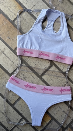 Top Underwear Approve Branco Rosa Quartz -518390 na internet