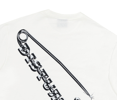 Camiseta Disturb Safety Pin Off White - 518840 - Style Loja | Skate, surf & streetwear