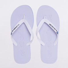 Chinelo Quiksilver Molokai Debossed Branco - 518871