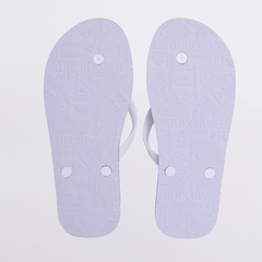 Chinelo Quiksilver Molokai Debossed Branco - 518871 - Style Loja | Skate, surf & streetwear