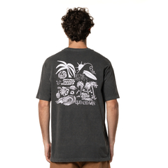 Camiseta Quiksilver Slow Flow Grafite - 517526 - comprar online