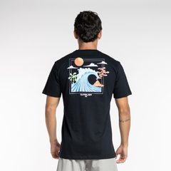 Camiseta Quiksilver Ocean Bed Preta - 517945 - comprar online