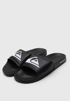 Chinelo Slide Quiksilver Logo Preto - 517683