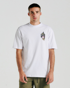 Camiseta Volcom Mirror Old School Branca - 518656