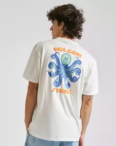 Camiseta Volcom Silk Octopie Off White - 518812