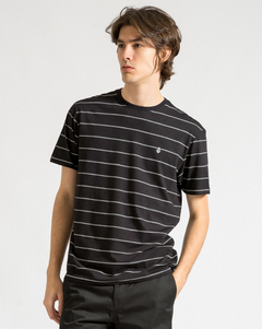 Camiseta Volcom Regular Swipestone Preta - 518337