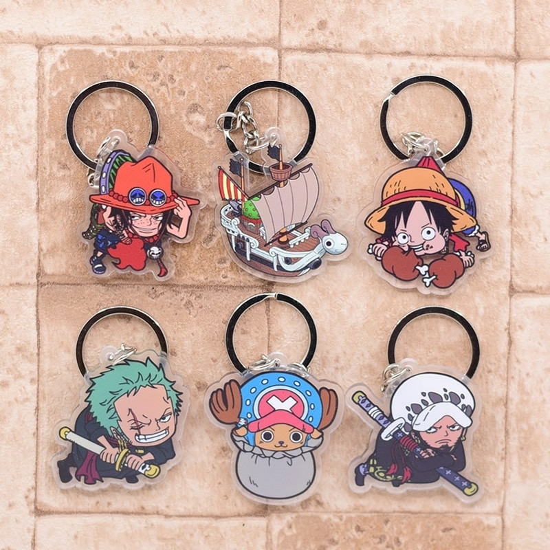 One Piece Chaveiros - Os Melhores Acessórios