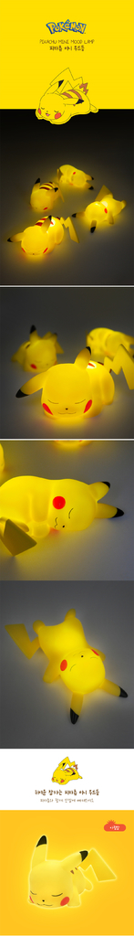 Pronta Entrega - Lampada Pokemon pikachu figura luz da noite anime bonito  lâmpada de cabeceira para crianças quartos ornamentos brinquedos