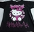 Remera Anime Estampada 100% Algodón Kitty Mod. 451 en internet