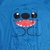 Remera Anime Estampada 100% Algodón Stich Azul Mod. 401 - comprar online