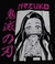 Remera Anime Estampada 100% Algodón Nezuko Cara Blanca y Rosa Mod. 328 - comprar online