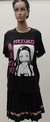 Remera Anime Estampada 100% Algodón Nezuko Cara Blanca y Rosa Mod. 328 en internet