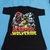 Remera Anime Estampada 100% Algodón Peinado Dead Pool Vs Wolverine Mod. 0052 - comprar online