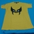 Remera Anime Estampada 100% Algodón Peinado Wolverine Amarilla Mod. 0053 - comprar online