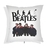 ALMOHADONES 30x30 SUBLIMADOS THE BEATLES - comprar online