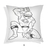 Imagen de ALMOHADONES 20x20 SUBLIMADO POWER RANGERS PARA PINTAR