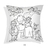 ALMOHADONES 20x20 SUBLIMADO SHREK PARA PINTAR - tienda online