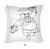 ALMOHADONES 20x20 SUBLIMADO SHREK PARA PINTAR - comprar online