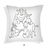 ALMOHADONES 20x20 SUBLIMADO SHREK PARA PINTAR - comprar online