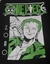 Remera Anime Estampada 100% Algodón Zoro One Piece Mod. 566 en internet