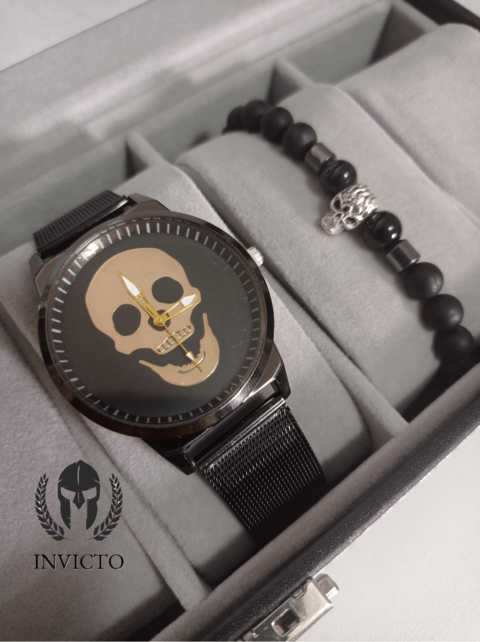 Reloj Skull Gold II