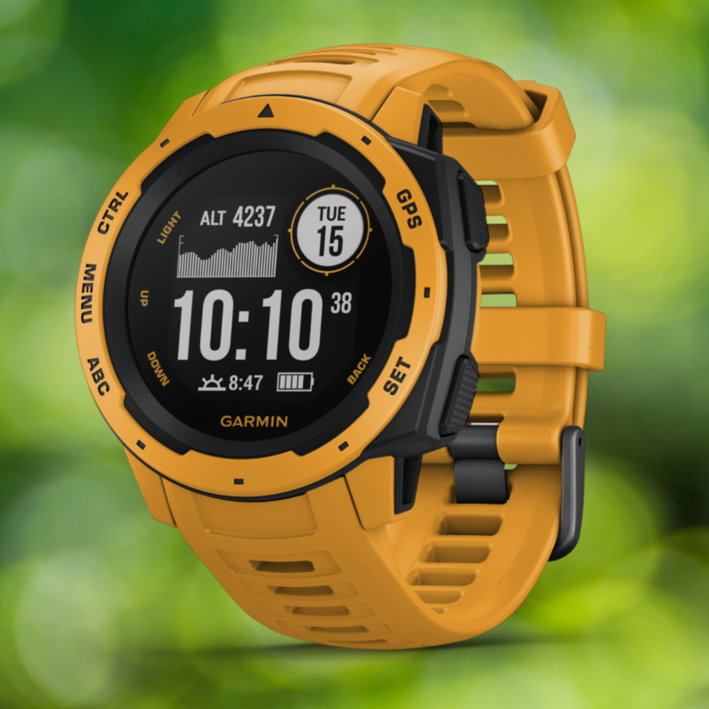 Garmin instinct best sale solar yellow