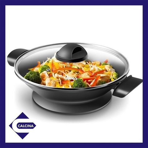 Wok Electrico Atma Pg4810 1300w Antiadherente