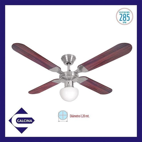 Ventilador De Techo Con Luz Liliana Vthm214