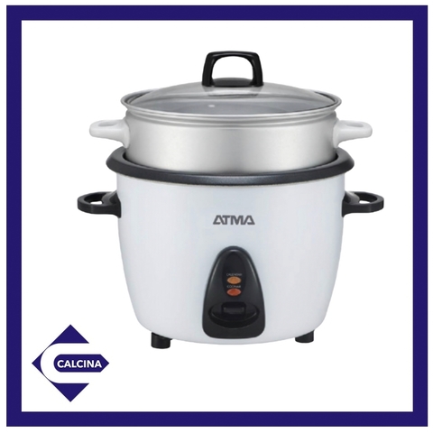 Olla Arrocera+ Vaporera 1.8l 700w Antiadherente Atma