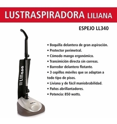 Lustraspiradora Liliana Ll340 Espejo Paños Abrillantadores - comprar online