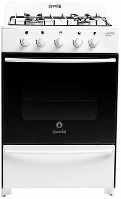 Cocina Escorial Master Classic 4 Hornallas Blanca G/N - comprar online