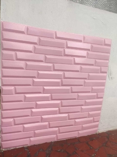 Painel 3D Obliquo Rosa - comprar online