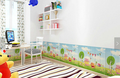 Painel 3D Simulando madeira Desenho infantil - comprar online