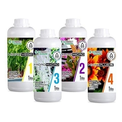 Nutrientes Hidro Pack Bioproyect  1-2-3-4  (x1L)