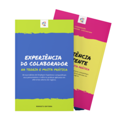 Combo Livro Experiência do Cliente + Livro Experiência do Colaborador
